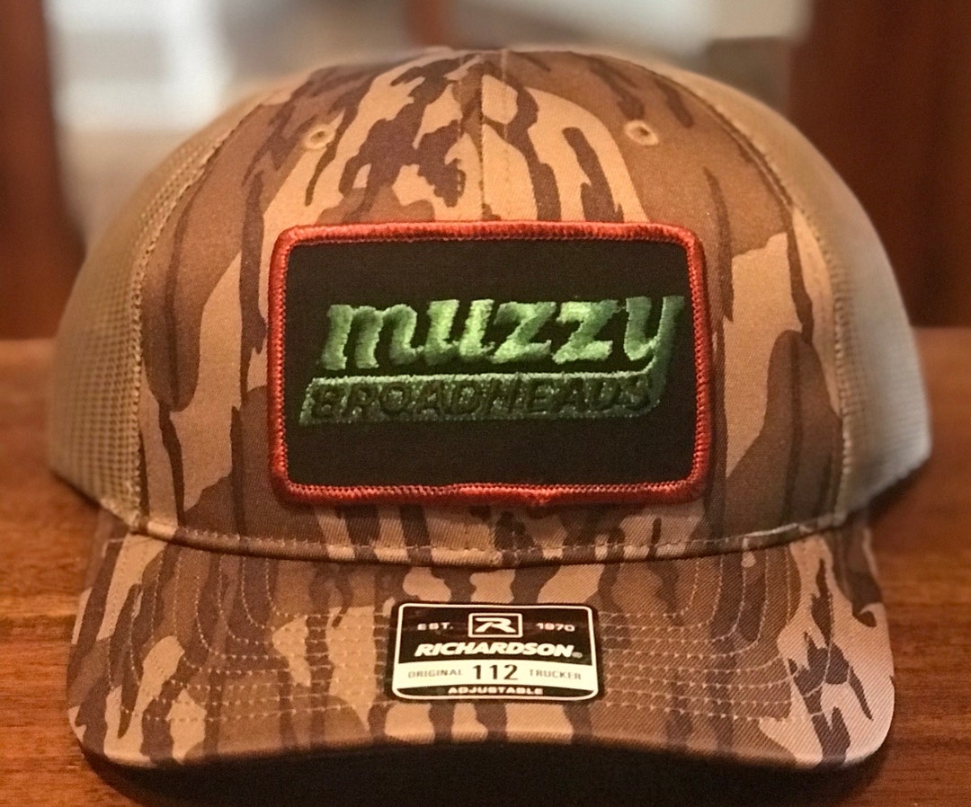 Vintage Muzzy Broadhead Patch on Bottomland Richardson 112 Etsy