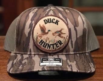 Vintage Duck Hunter Patch on a Custom Richardson 112 Trucker Snapback Hat!!