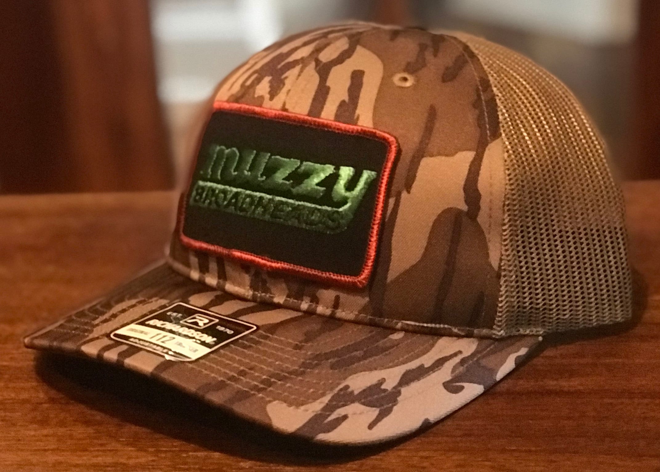 Vintage Muzzy Broadhead Patch on Bottomland Richardson 112 Etsy