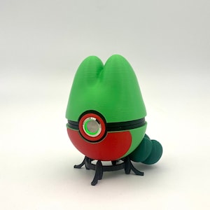 Unique Treecko Pokeball with LED button