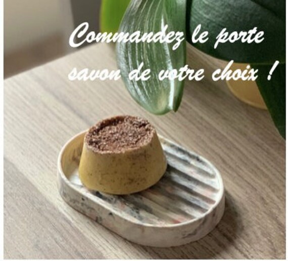 Porte Savon en Béton Décoratif