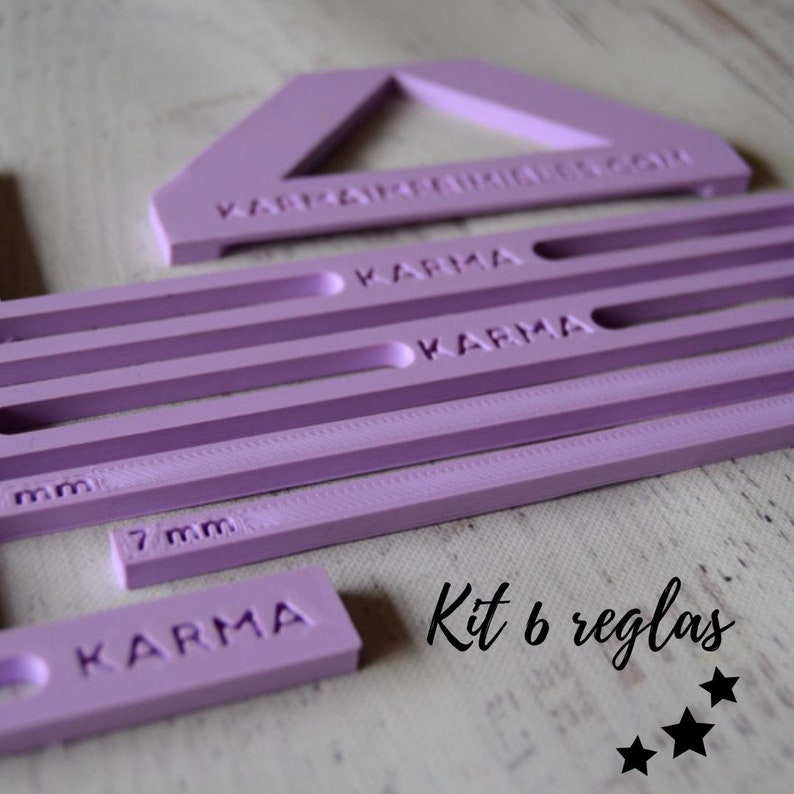 Bookbinding Ruler Kit. STL File for 3D Printing - Digital File - Etsy