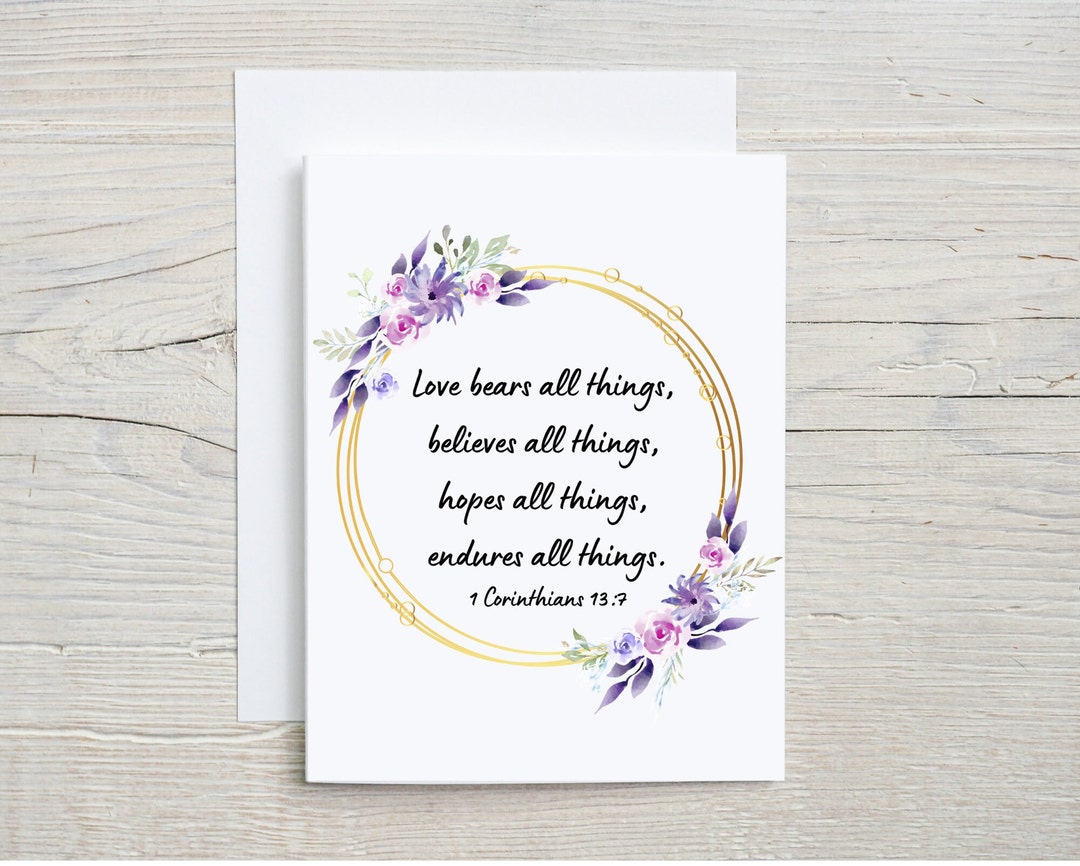 Printable Anniversary Card Wedding Card Religious Card Christian Card ...