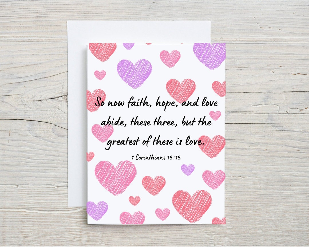 Printable Anniversary Card Religious Card Christian Card Valentines Day ...