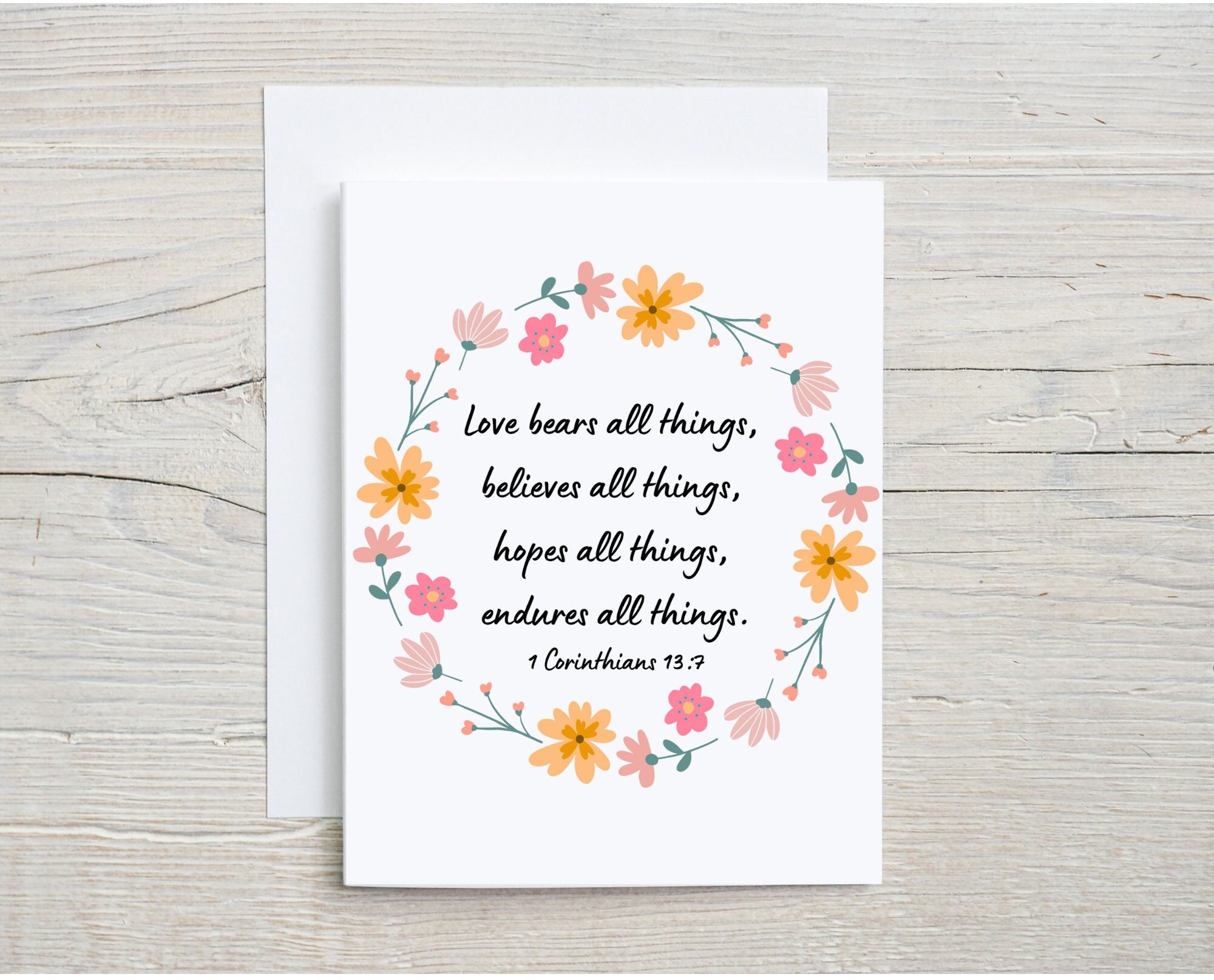 Printable Anniversary Card Wedding Card Religious Card Christian Card ...