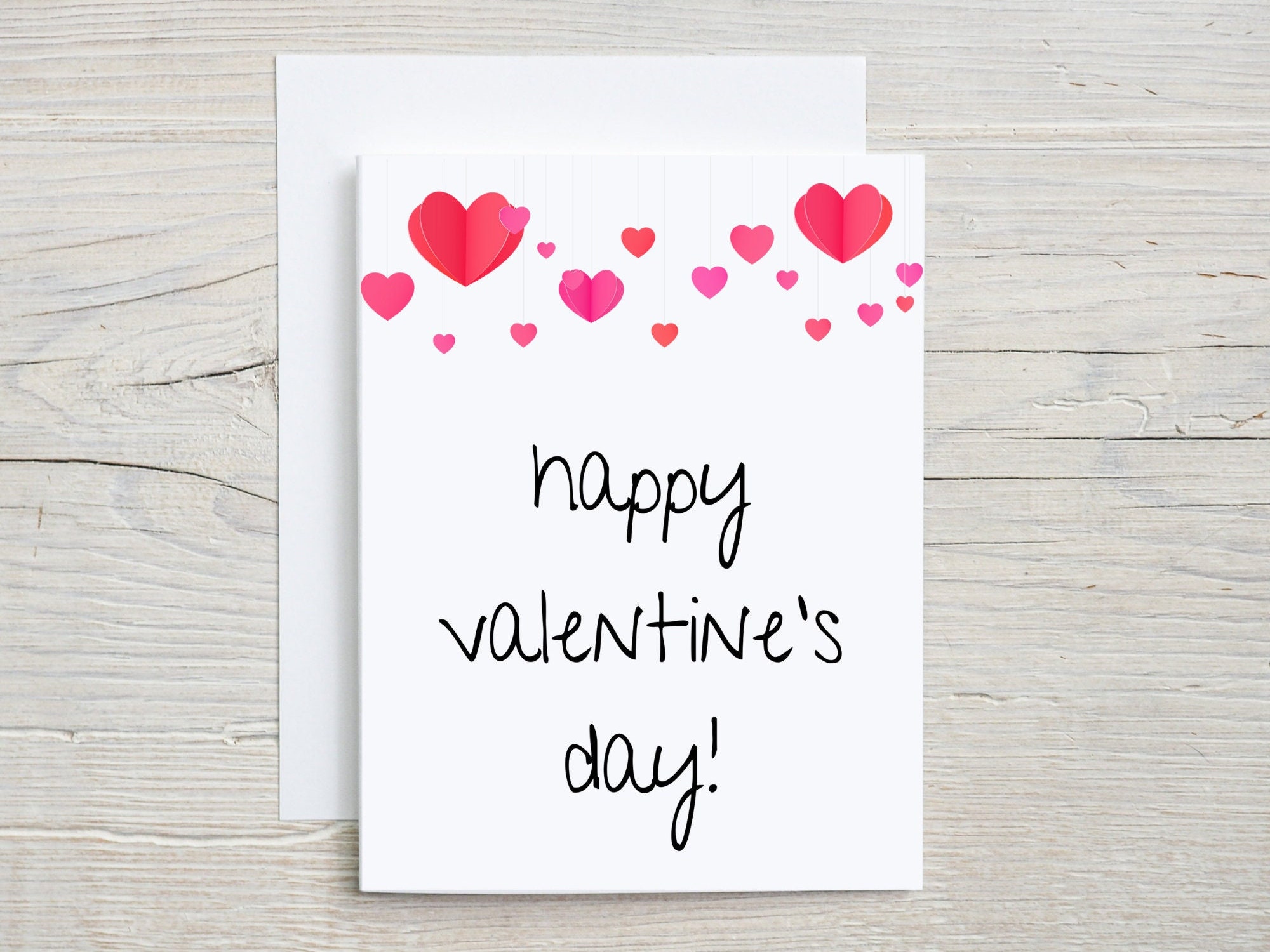 Printable Card Valentine s Day Printable Card Downloadable Card Valentine s Day Card Etsy