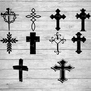 Cross Bundle SVG, EPS &PNG Files