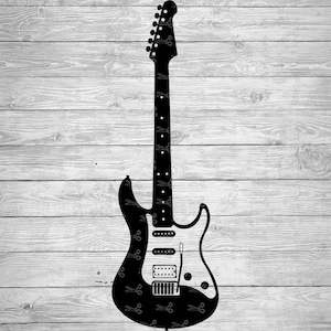 Chitarra elettrica File SVG, EPS &PNG