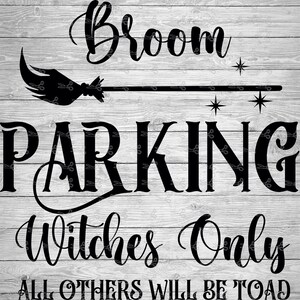 Broom Parking SVG, EPS &PNG Bestanden