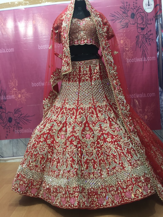 Bridal lehenga heavy premium Design Dolly J inspire