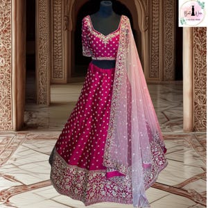 party wear silk  lehenga choli in usa