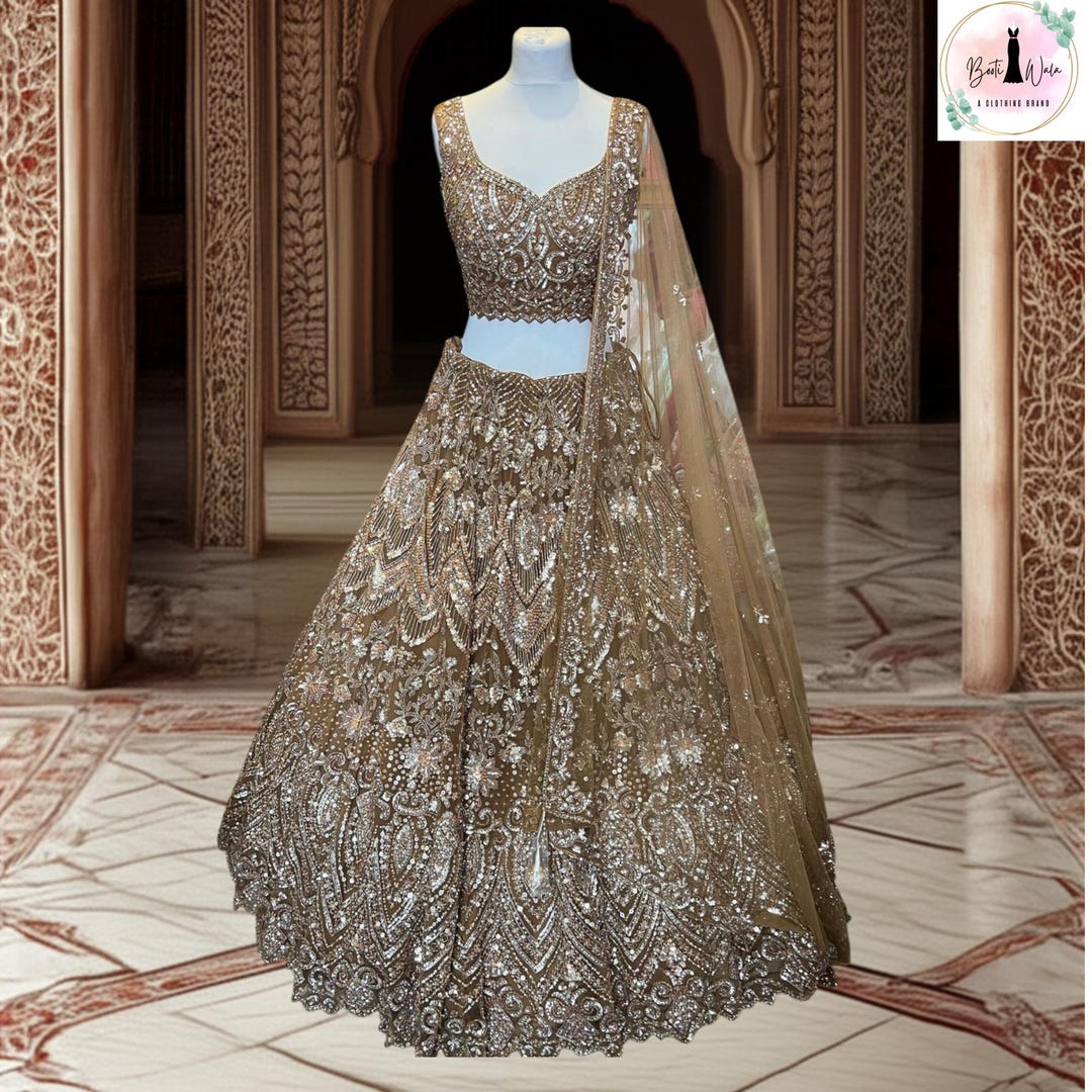 Sequin Work Lehenga Choli for Women and Girls Australia
