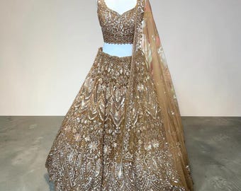 Sequin Work Lehenga Choli For Women And Girls