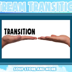 INCRÍVEL BAIXO ESFORÇO Transição Twitch Stinger - Mãos de Transição