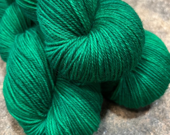 Rainforest - Corriedale Nylon Fingering Hand Dyed Yarn