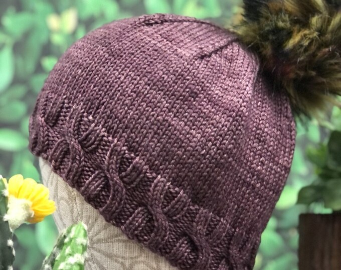 Knitting Pattern "Cable Twist Hat"
