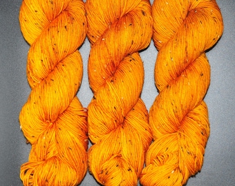 Amber - Tweed Sock Hand Dyed Yarn