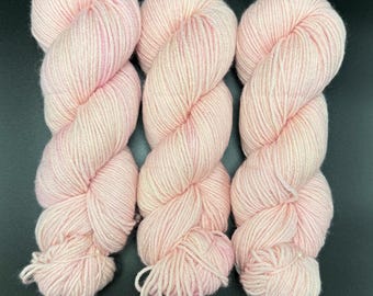 Cherry Blossom - Blue Faced Leicester DK Hand Dyed Yarn