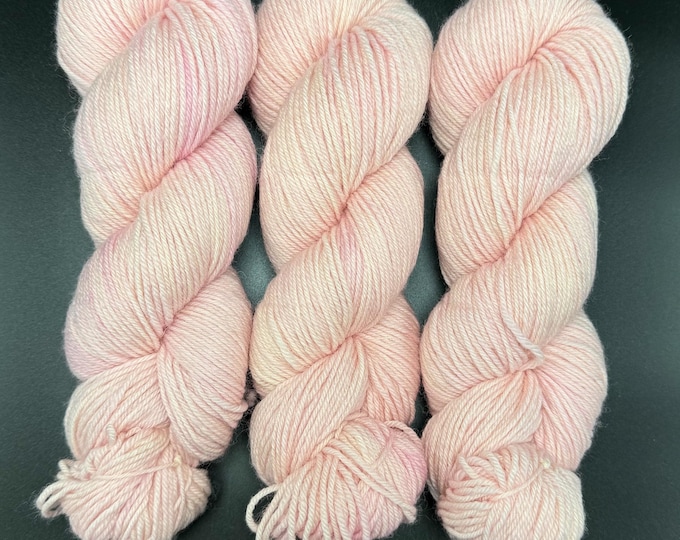 Cherry Blossom - Blue Faced Leicester DK Hand Dyed Yarn