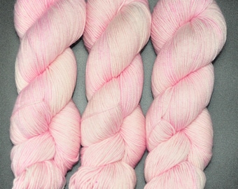 Cherry Blossom - Merino Cashmere Nylon Fingering Hand Dyed Yarn