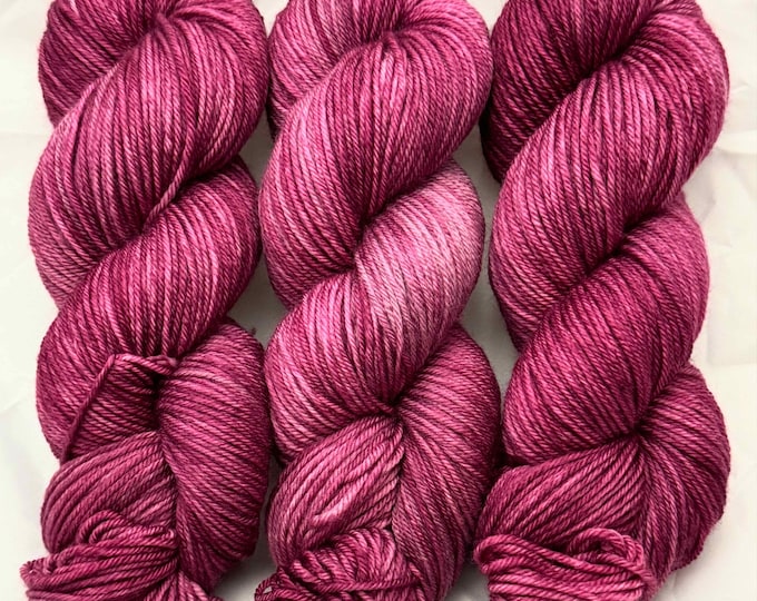 Wild Berry - Merino Nylon DK Hand Dyed Yarn