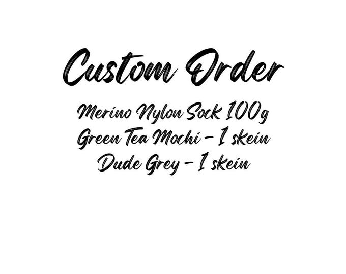 Custom Order for Kristi