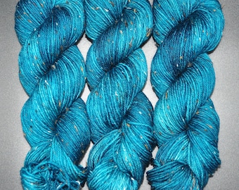 Blue Spruce - Tweed DK Hand Dyed Yarn