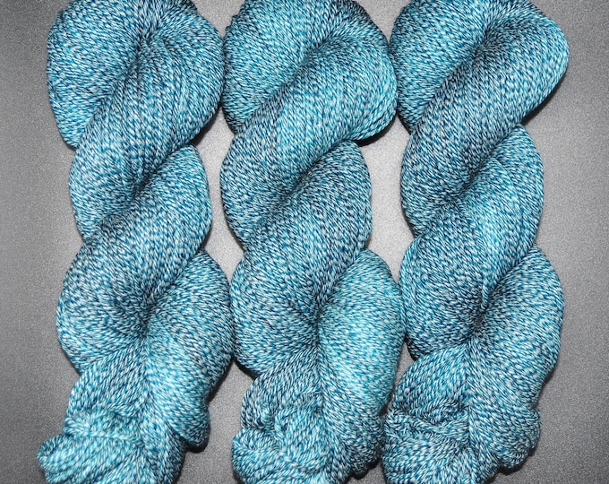 Blue Spruce - Merino Cotton DK Hand Dyed Yarn