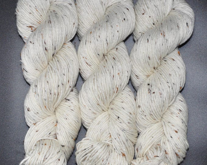 Buttercream - Tweed DK Hand Dyed Yarn