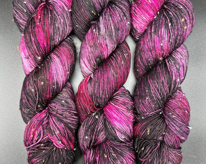 Petunia - Tweed Sock Hand Dyed Yarn