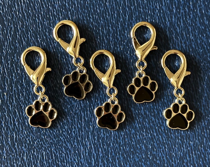 Stitch Markers - Paw Print