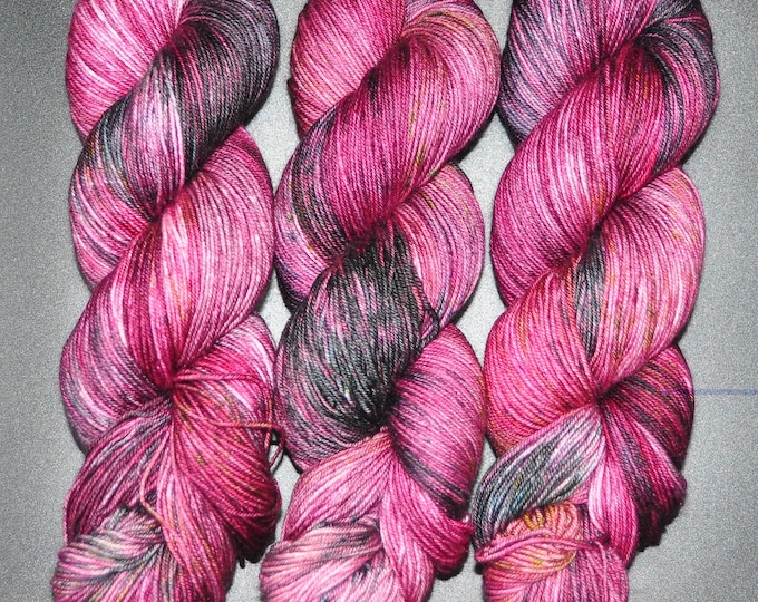 Bramble - Merino Silk Fingering Hand Dyed Yarn