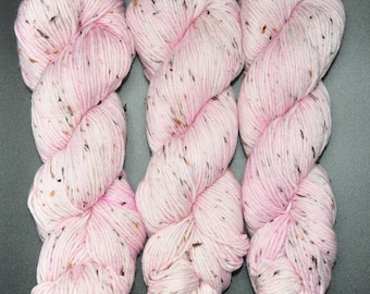 Cherry Blossom - Tweed DK Hand Dyed Yarn