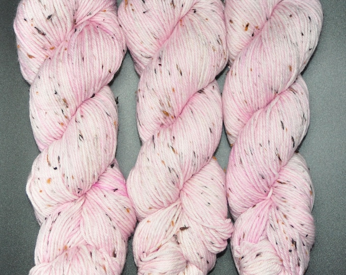 Cherry Blossom - Tweed DK Hand Dyed Yarn