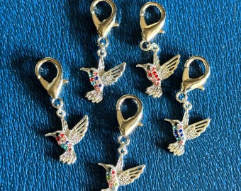 Stitch Markers - Hummingbird