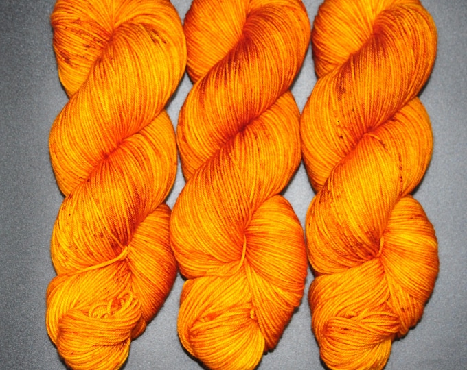 Amber - Merino Nylon Fingering Hand Dyed Yarn