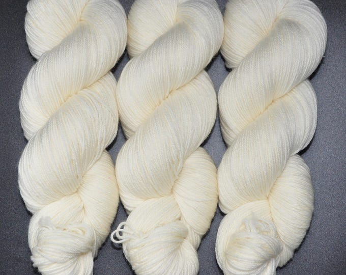 Buttercream - Merino Nylon Fingering Hand Dyed Yarn