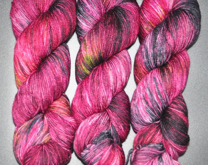 Bramble - Merino Cashmere Nylon Fingering Hand Dyed Yarn