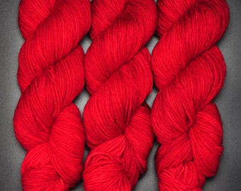 Ruby - Merino Nylon DK Hand Dyed Yarn