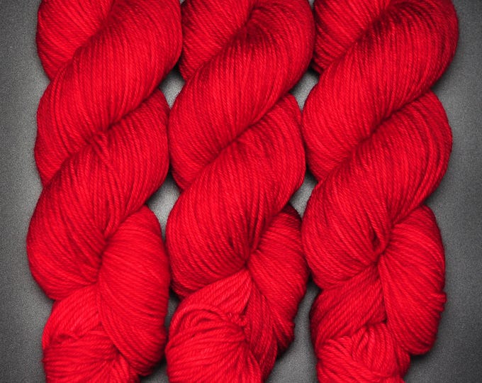 Ruby - Merino Nylon DK Hand Dyed Yarn