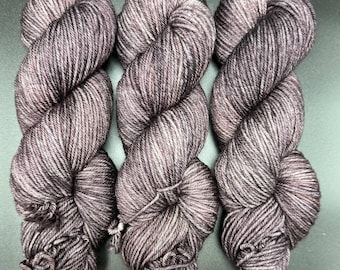 Purple Taupe - Merino Nylon DK Hand Dyed Yarn