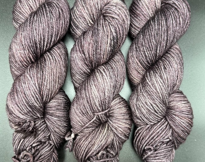 Purple Taupe - Merino Nylon DK Hand Dyed Yarn
