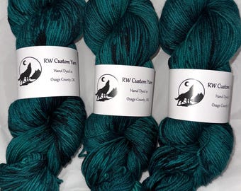 Jade - Polwarth DK Hand Dyed Yarn