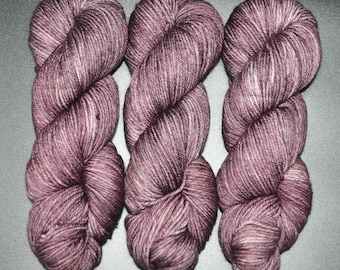 Purple Taupe - Merino Nylon DK Hand Dyed Yarn