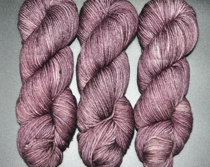 Purple Taupe - Merino Nylon DK Hand Dyed Yarn