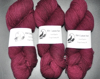 Black Cherry - Shetland Fingering