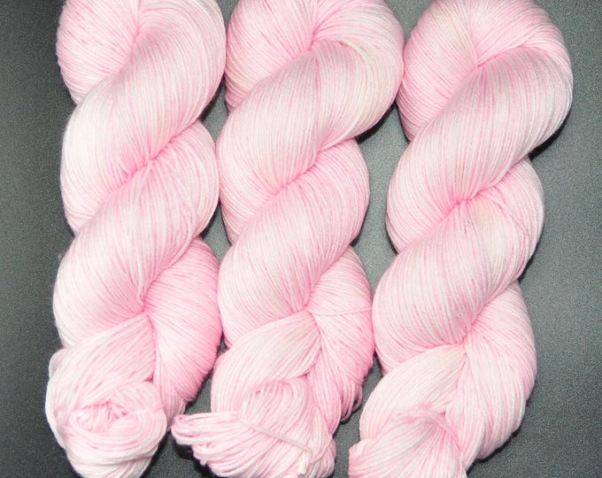Cherry Blossom - Merino Nylon Fingering Hand Dyed Yarn