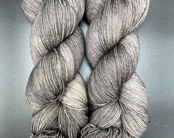 Black Walnut - Merino Nylon Fingering Hand Dyed Yarn