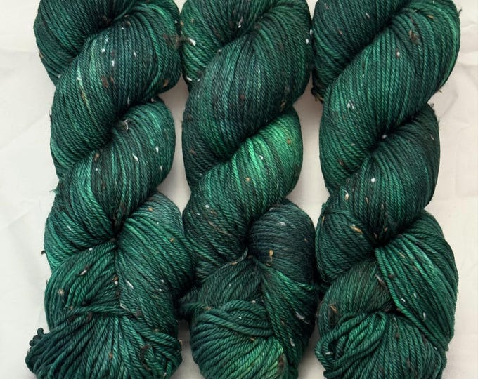 Racing Green - Tweed DK Hand Dyed Yarn