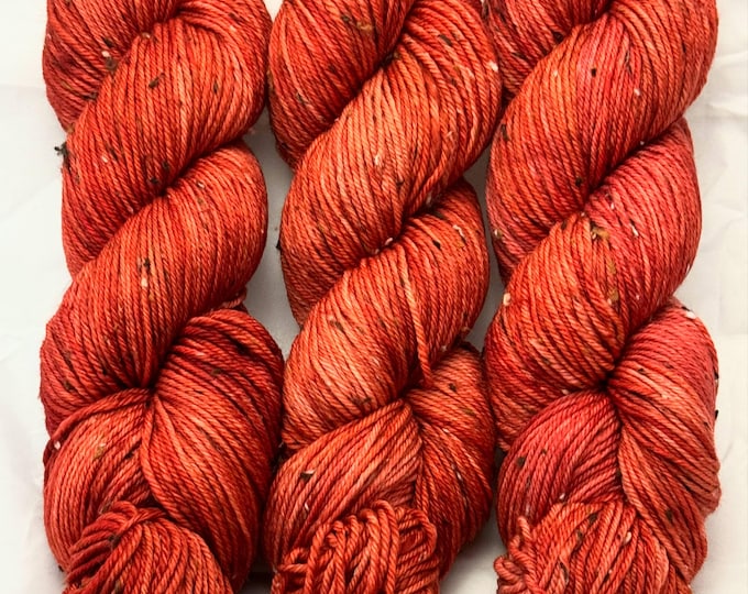 Lava Flow - Tweed DK Hand Dyed Yarn